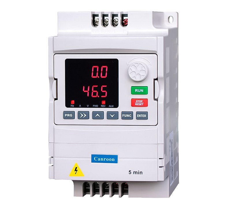 Частотный преобразователь BVM CV800-00BG-22SF — 0.75 кВт, вход 1×220 В