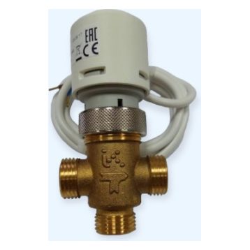SME-04N24Pi-3W-DN15-KVS 1.2 клапан 3-х ходовой с приводом SME-04N24Pi-3W-DN15-KVS 1.2 клапан 3-х ходовой с приводом