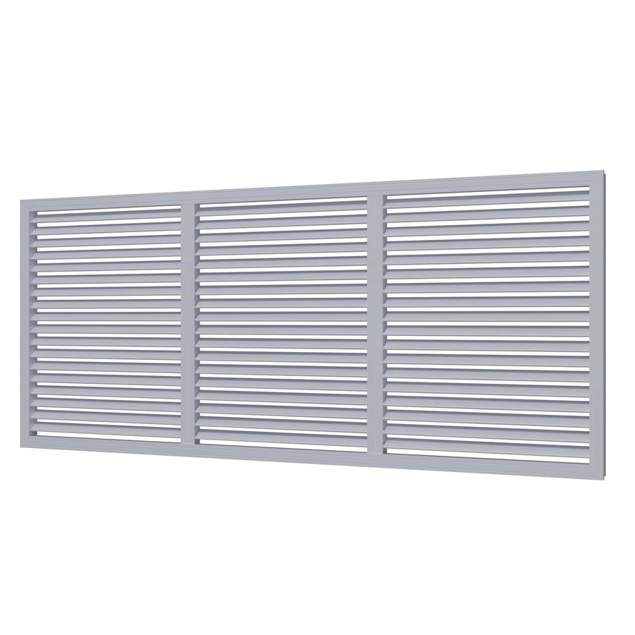 Экран радиаторный ПР фланец 600х1500 пластик серый ERA