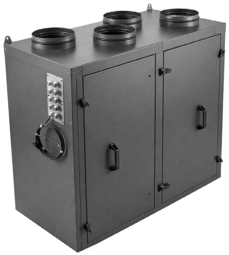 Приточно-вытяжная установка с роторным рекуператором RWN-RR-2000(30m)-ЕС-W-Compact(N)