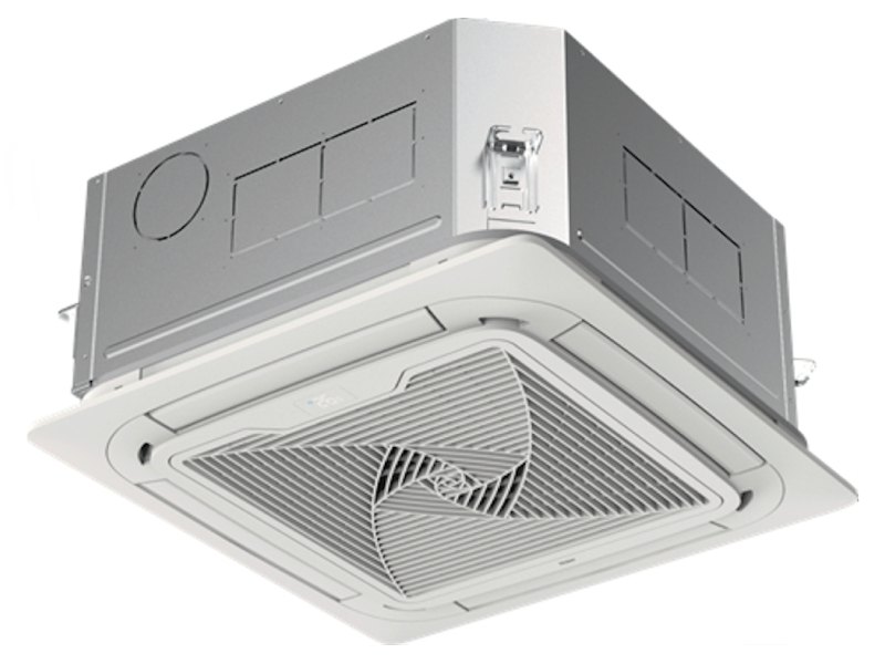 Четырёхпоточный кассетный внутренний блок MRV Haier AB072MCERL с панелью PB-620QB(H)