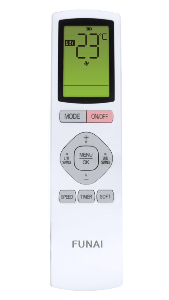 Внутренний блок мульти сплит-системы настенного типа FUNAI KAGAMI SHIRO Inverter RAM-I-KMS30HP.W01/S