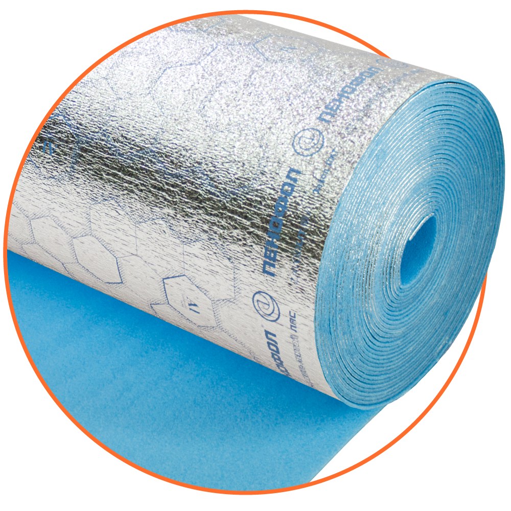 ПЕНОФОЛ тип А 15 мм, рулон 1,2×15 м (18 м²)