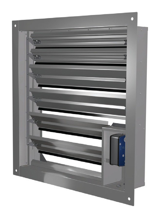 Клапан дымоудаления ДМУ-МС 450×900 многостворчатый Клапан дымоудаления ДМУ-МС 450×900 многостворчатый